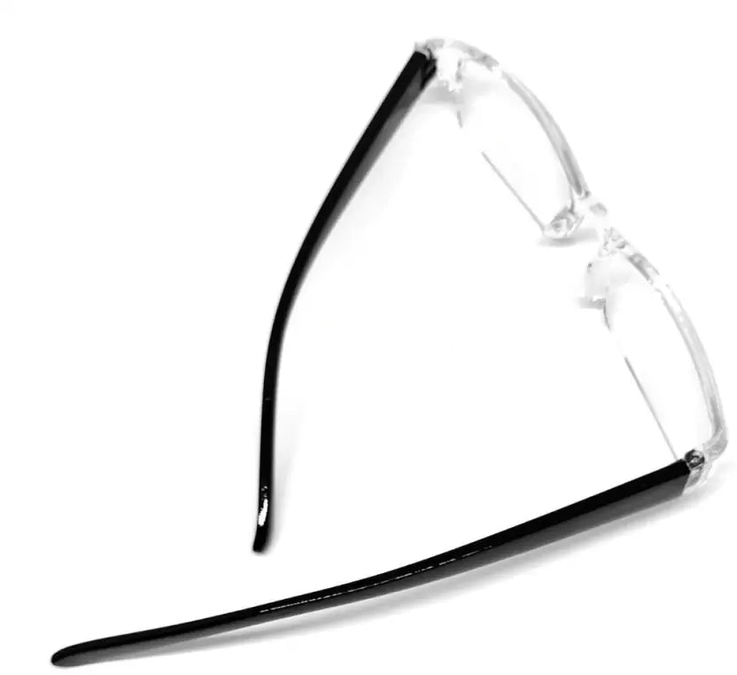 Half Rim (+1.00) Rectangle Anti Glare & Blue Cut Reading Glass
