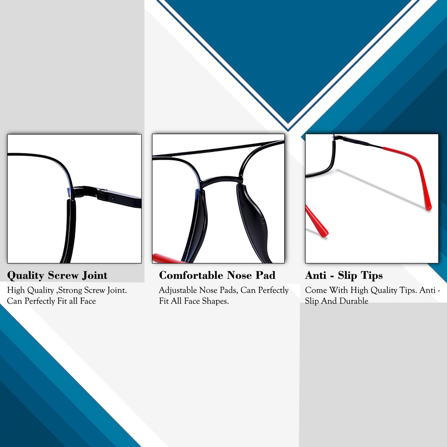 REDEX OVER SIZED UNISEX RED COLOR FULL FRAME