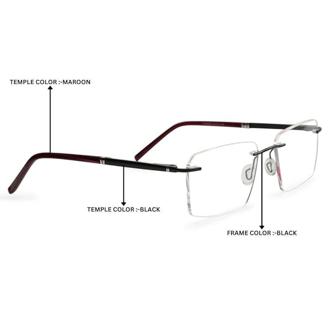 Redex Rimless Glass For Unisex