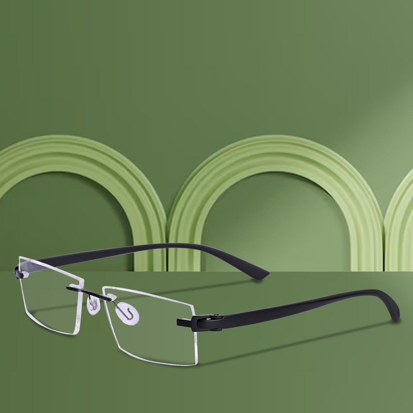 Redex Bluecut Reading Rimless Glass For Unisex