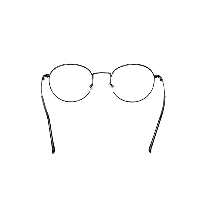 REDEX TRENDY ROUND UNISEX BLACK COLOR FULL FRAME