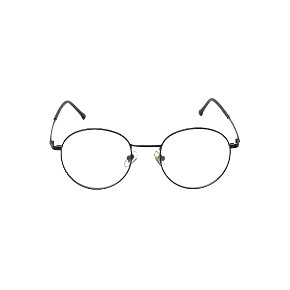 REDEX TRENDY ROUND UNISEX BLACK COLOR FULL FRAME
