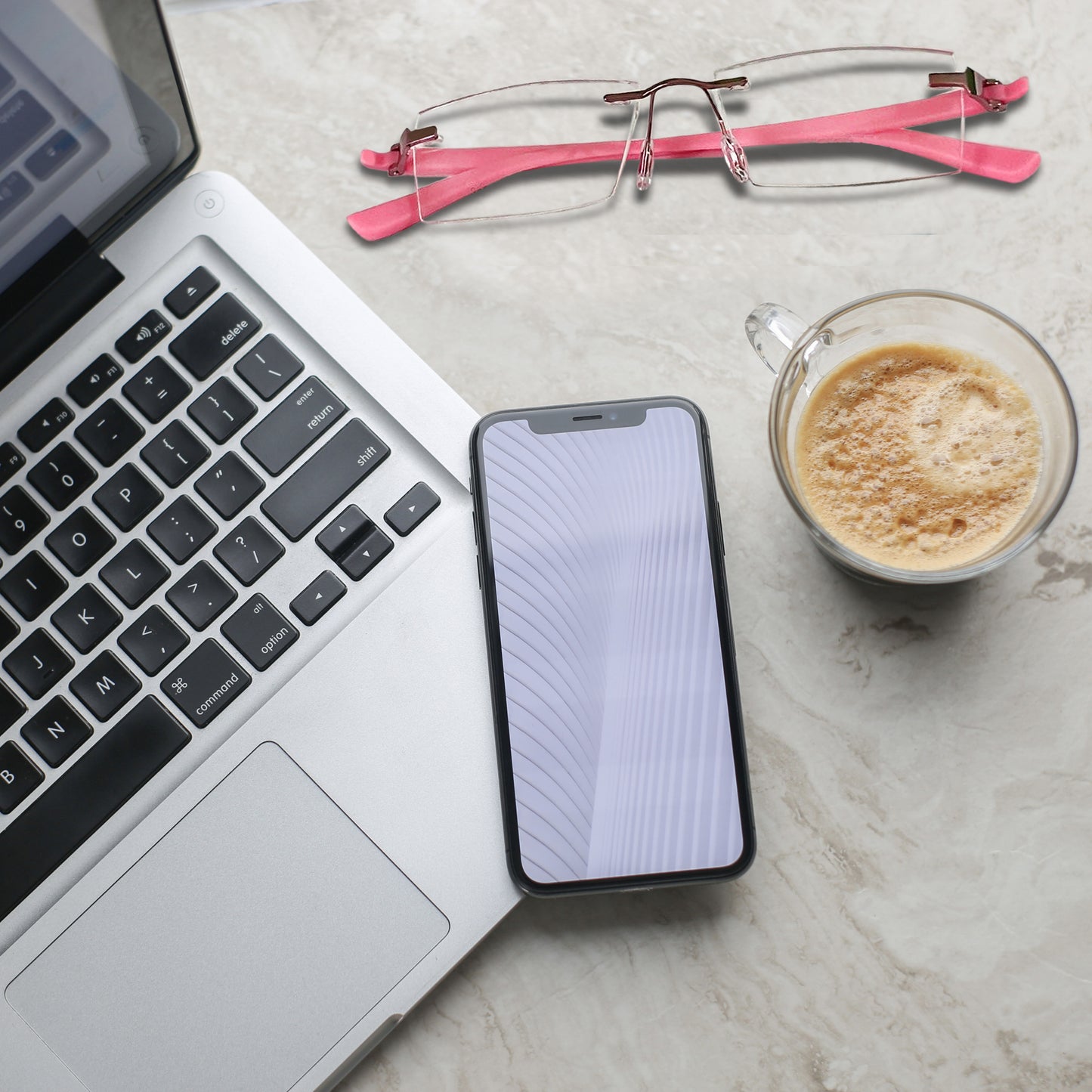 Redex Bluecut Reading Rimless Glass For Unisex