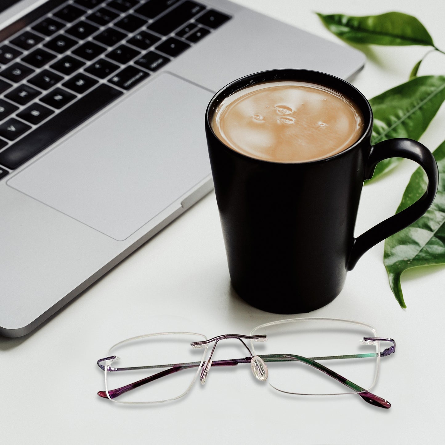 Redex Bluecut Reading Rimless Glass For Unisex