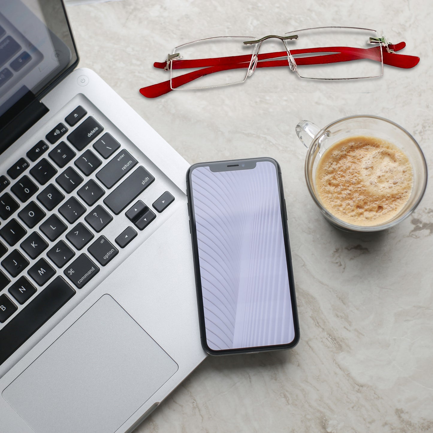 Redex Bluecut Reading Rimless Glass For Unisex