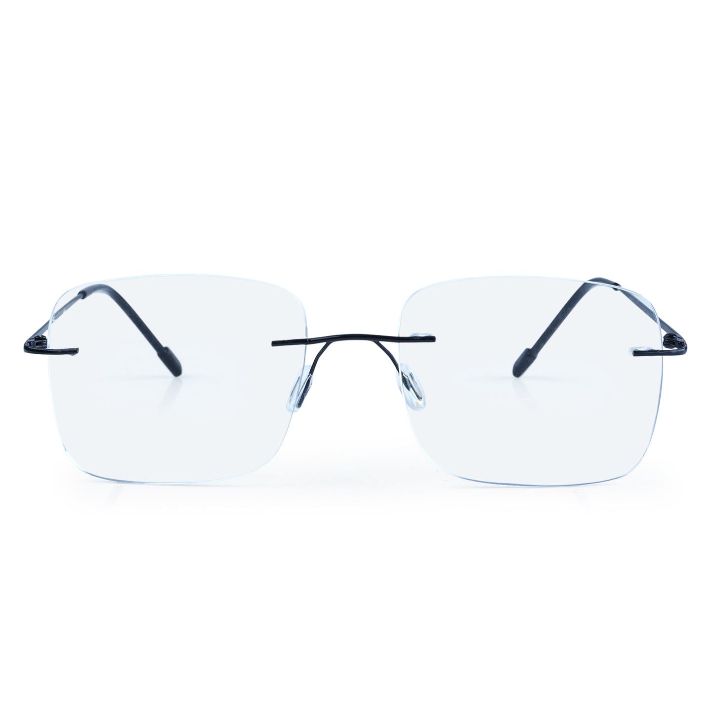 Redex Bluecut Reading Big Square Rimless Glass For Unisex