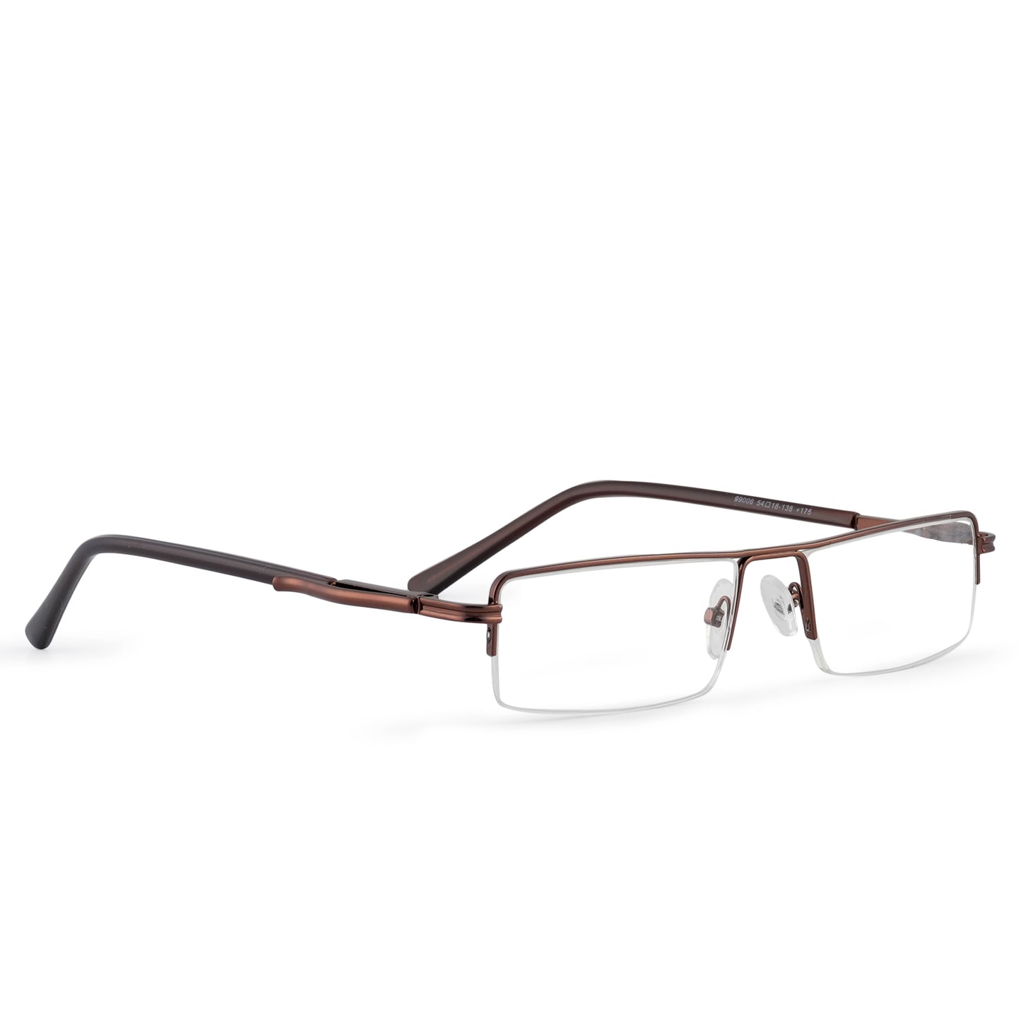 Redex Half Rim Rectangle Reading Glasses For men or women