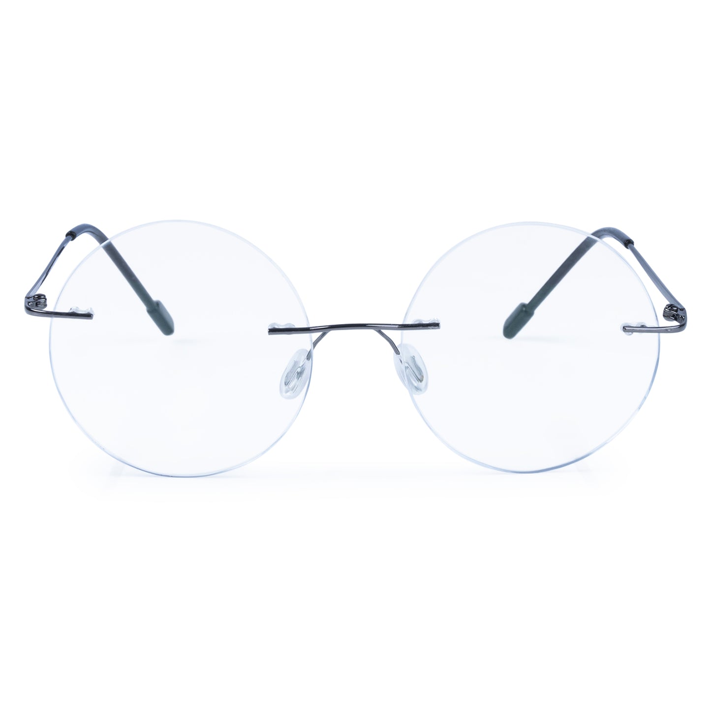 Redex Bluecut Reading Round Rimless Glass For Unisex