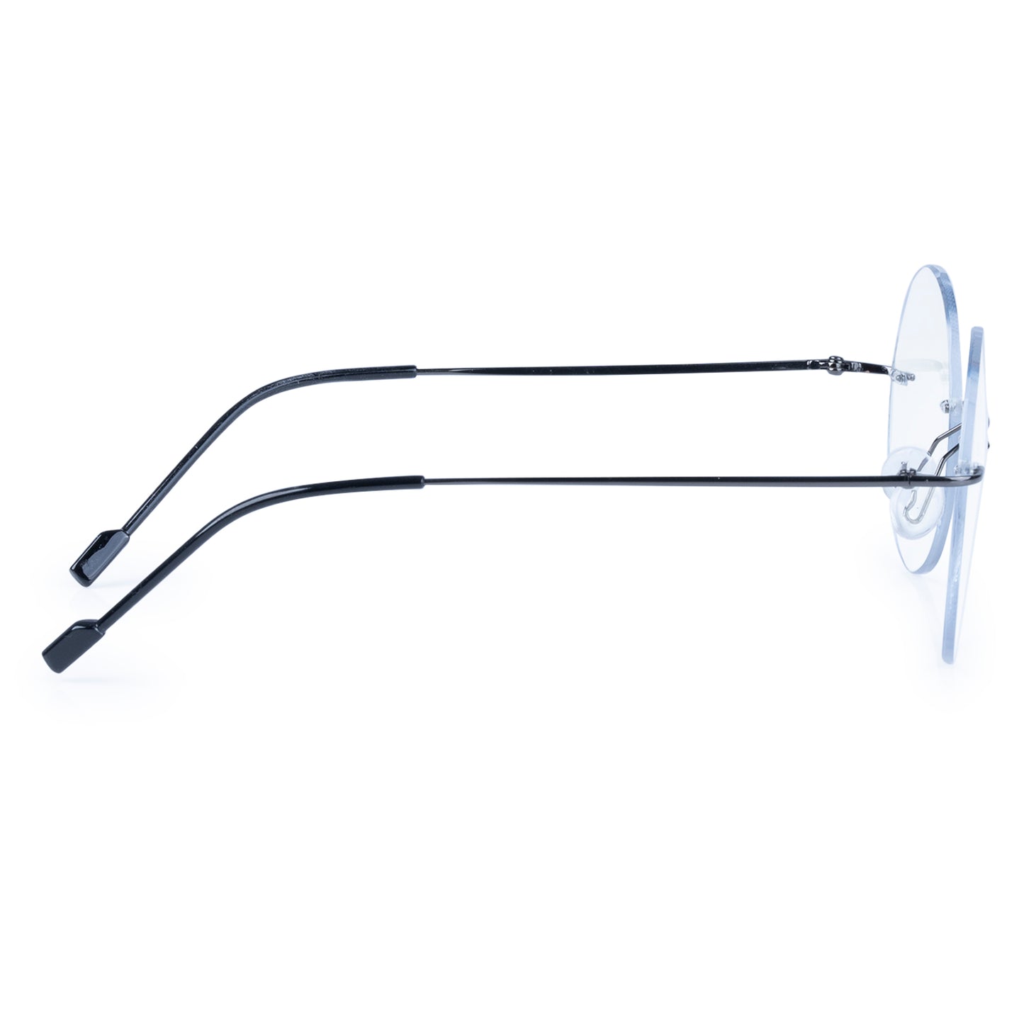 Redex Bluecut Reading Round Rimless Glass For Unisex