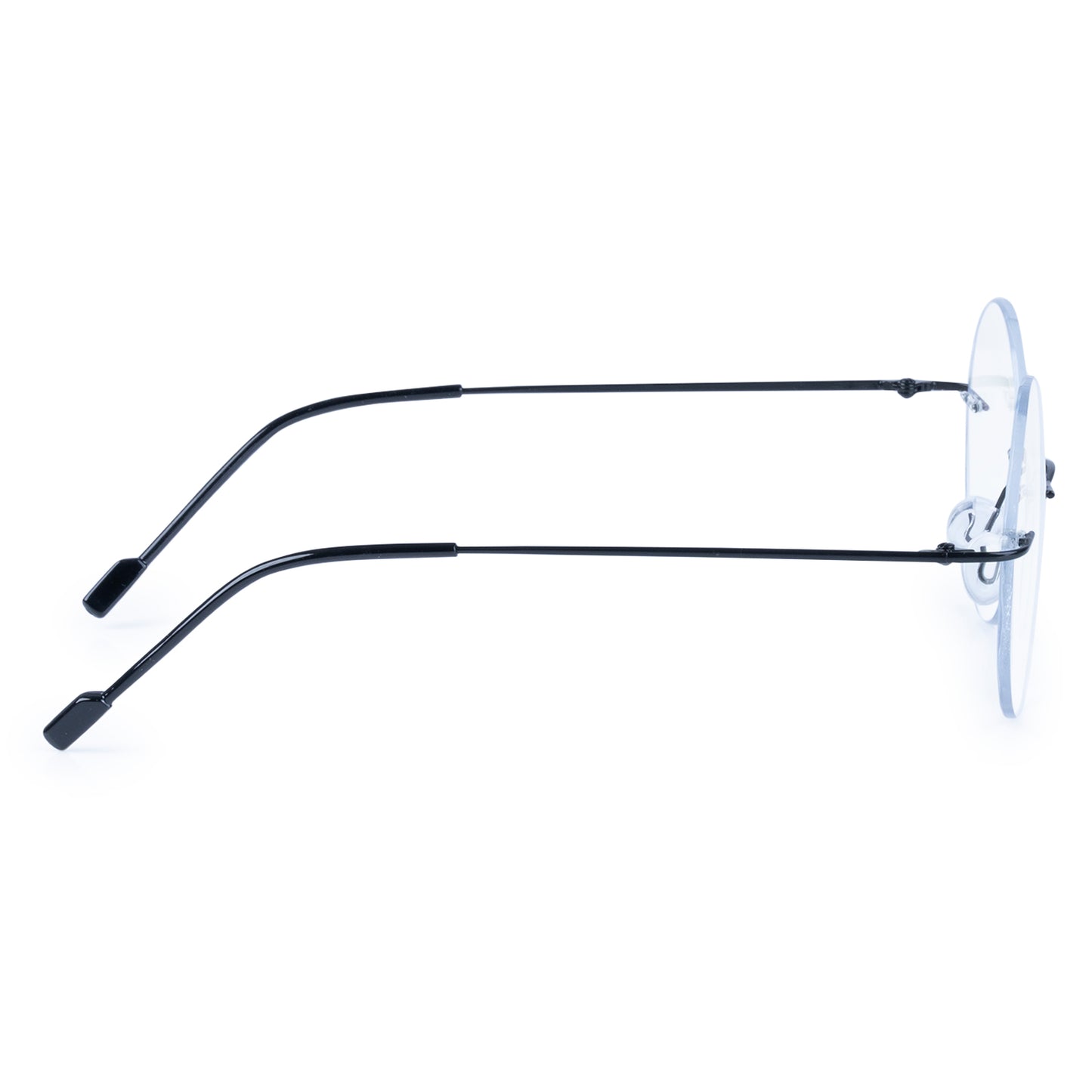 Rimless Round Anti Glare & Blue Cut Computer Glass