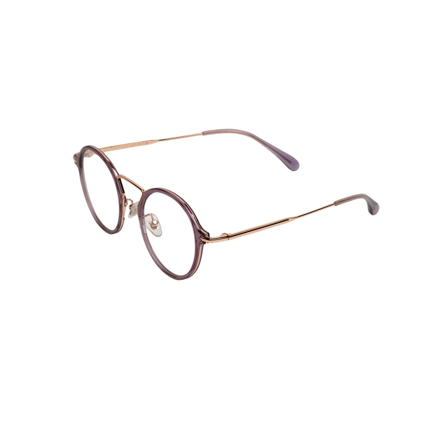 REDEX TRENDY ROUND UNISEX PURPLE COLOR FULL FRAME
