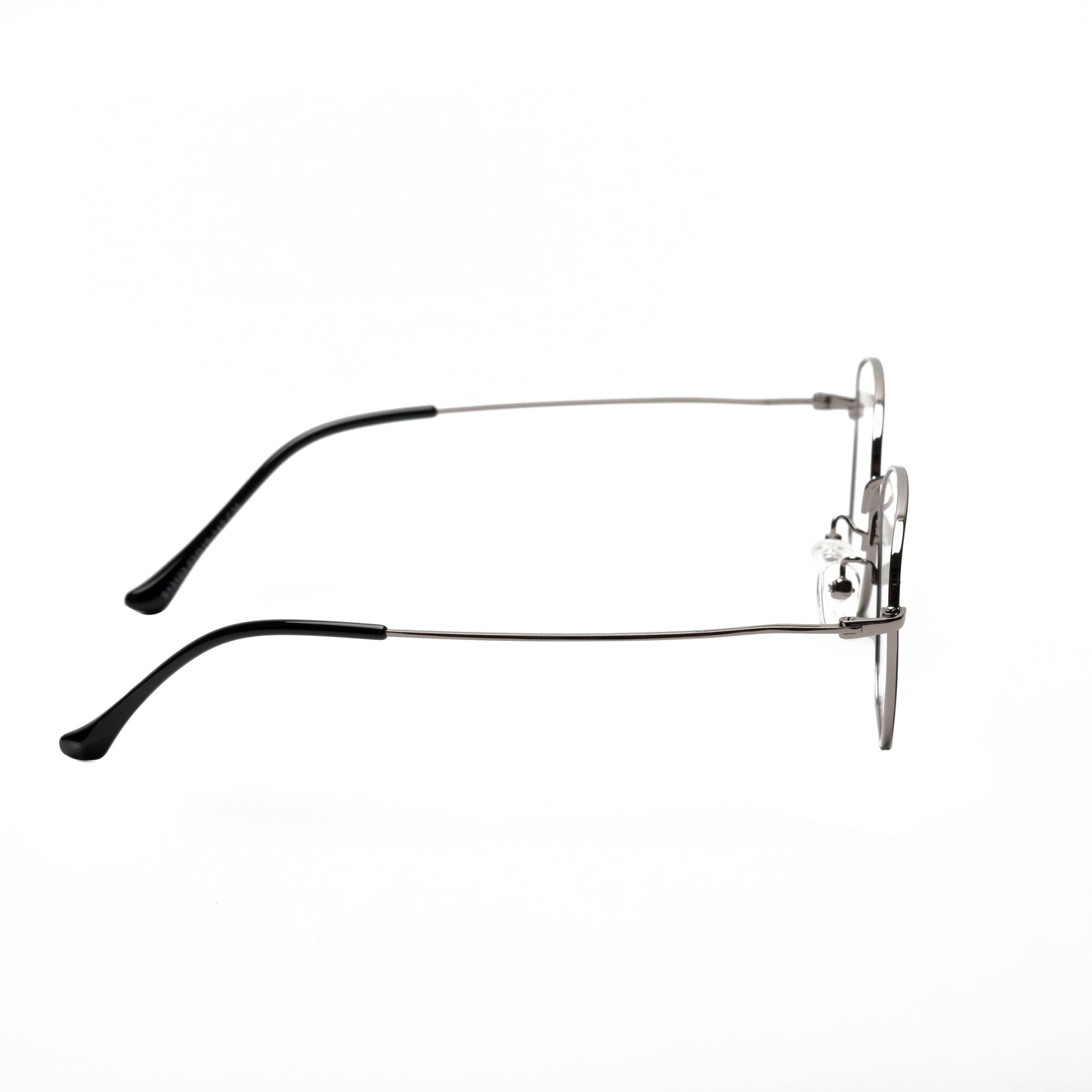 REDEX TRENDY OVAL UNISEX BLACK & GREY COLOR FULL FRAME