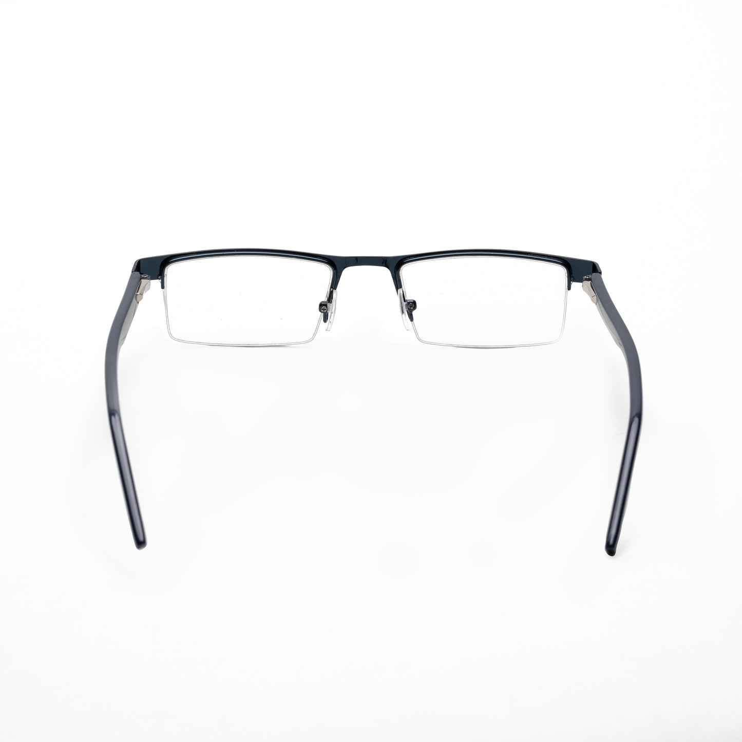 REDEX STYLISH RECTANGULAR UNISEX BLUE COLOR HALF RIM FRAME