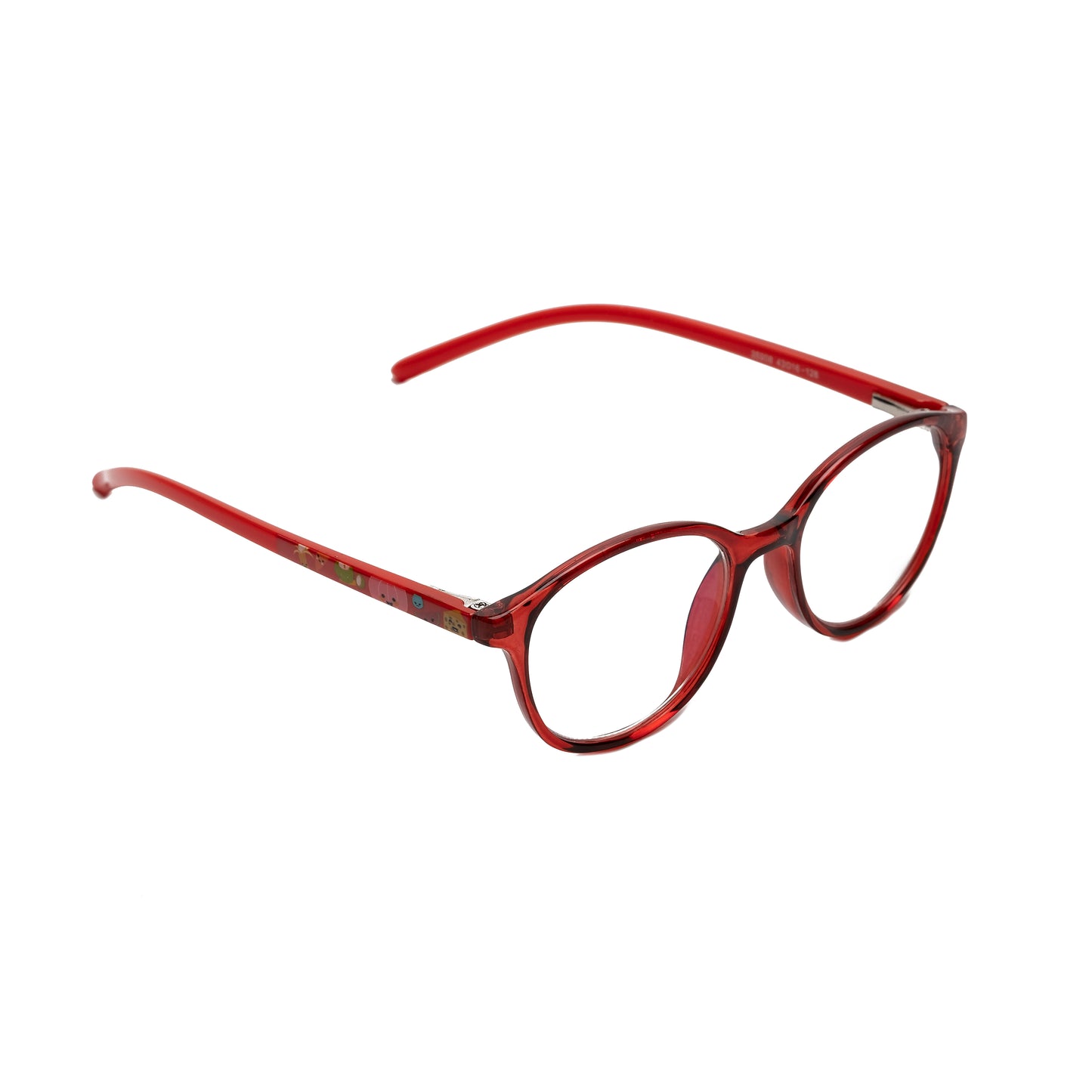 Redex Zero Power Kids Blue-Cut Computer Glass Anti glare Block Harmful Rays Full Rim Rectangle Eye wear Spectacle Eye Frame