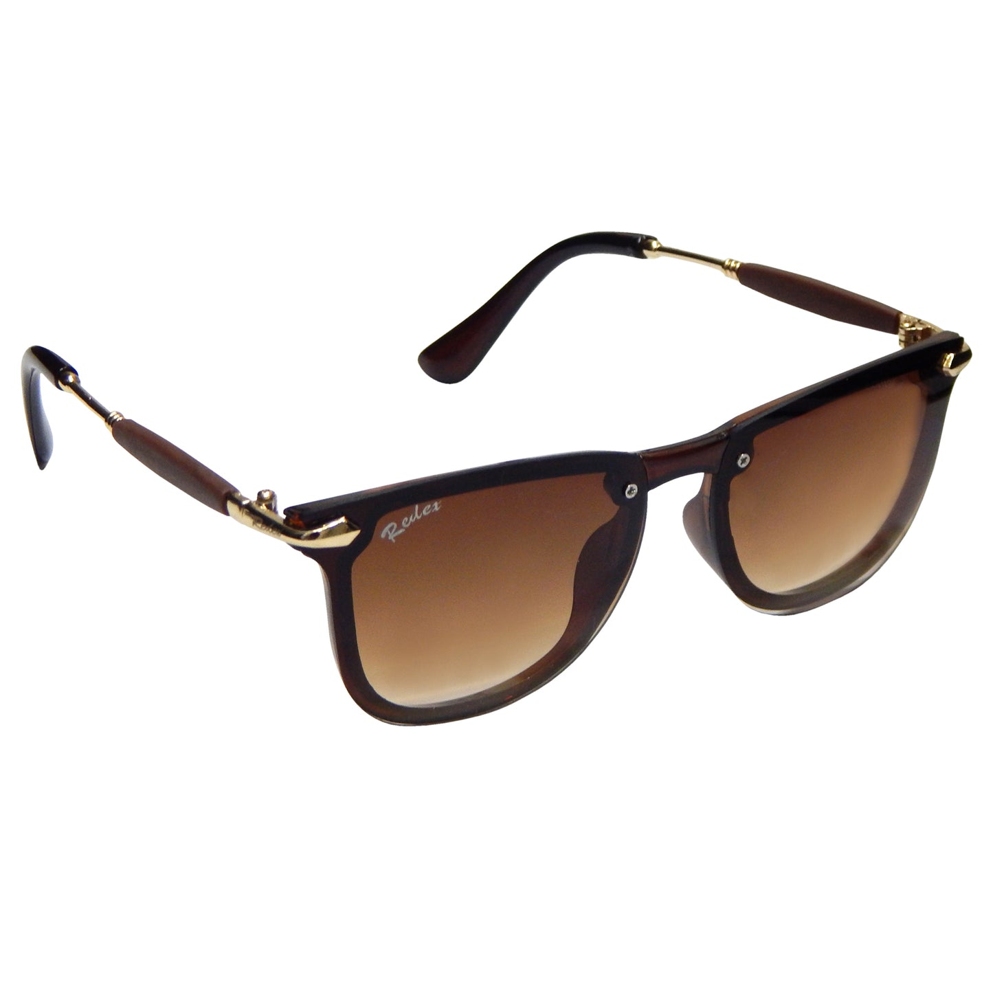 REDEX STYLISH WAYFARER UNISEX BROWN COLOR SUNGLASS