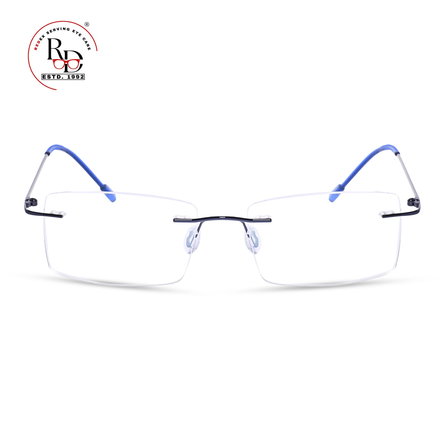 Redex Bluecut Reading Rimless Glass For Unisex