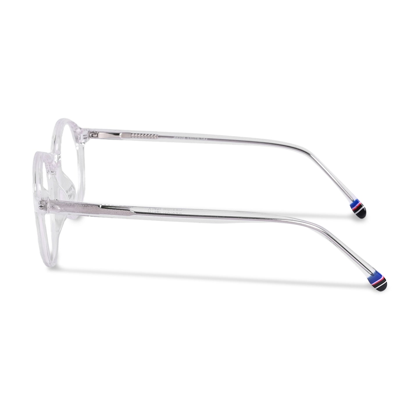 REDEX ROUND TRENDY UNISEX TRANSPARENT FULL FRAME