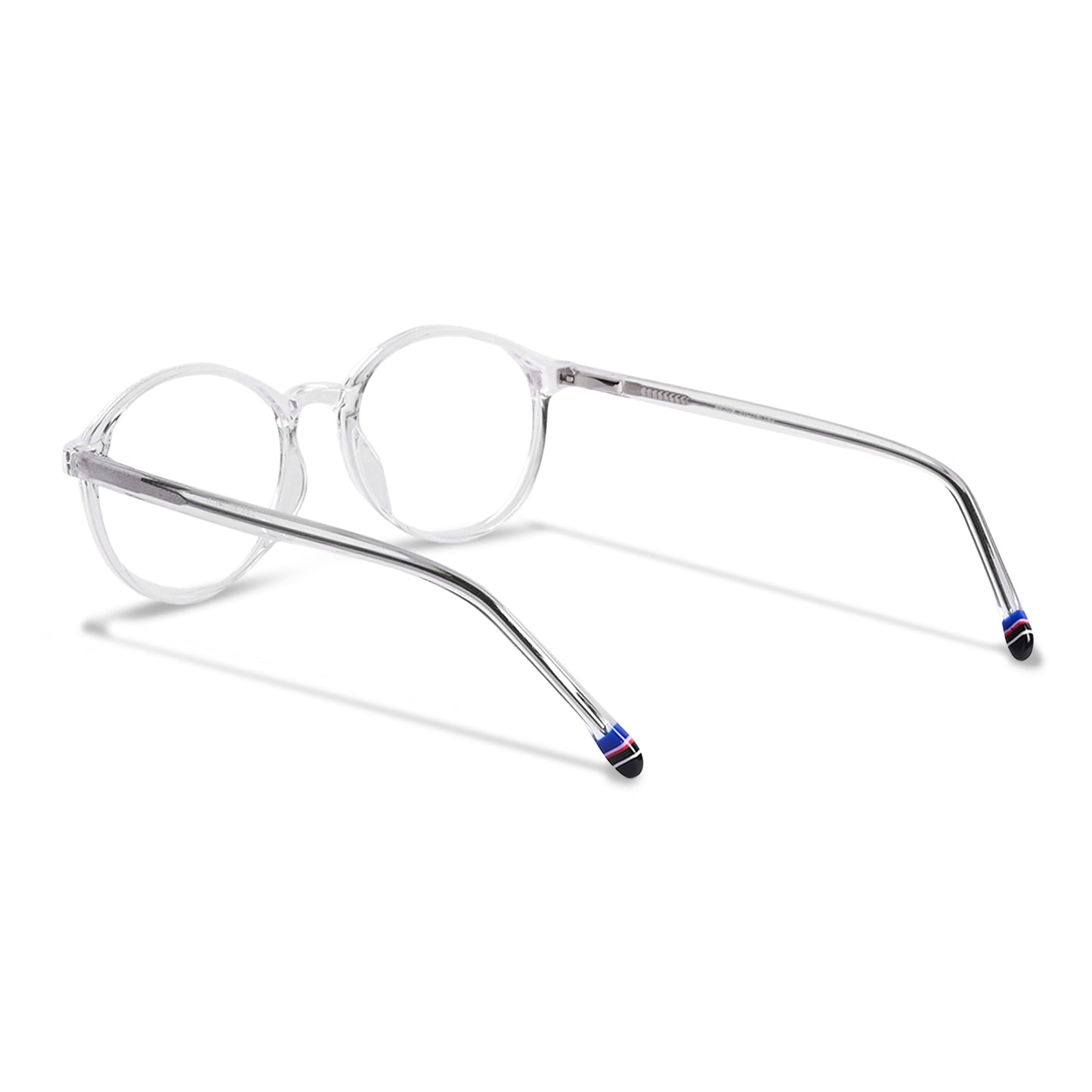 REDEX ROUND TRENDY UNISEX TRANSPARENT FULL FRAME