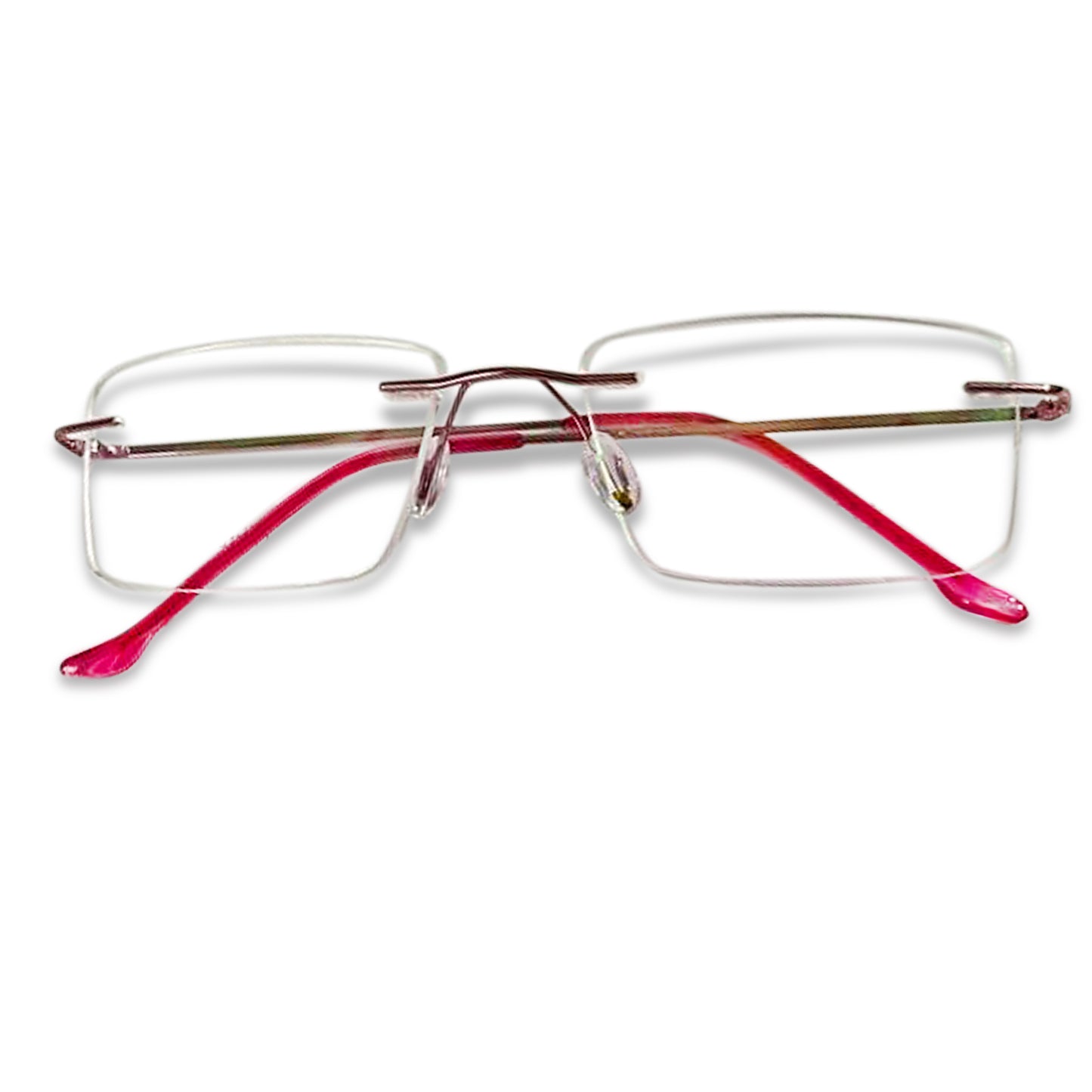 REDEX RECTUNGLAR UNISEX PINK COLOR RIMLESS FRAME