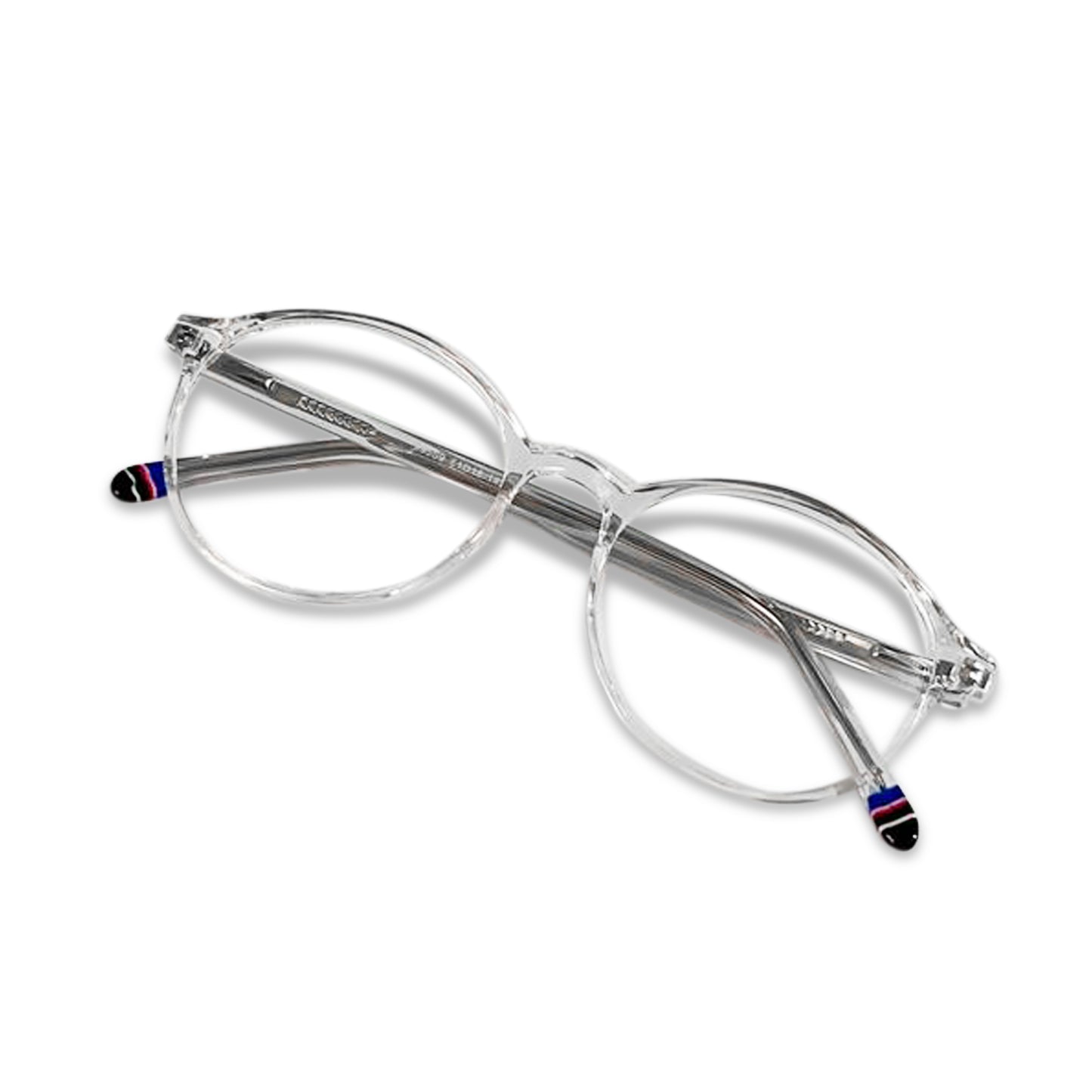 REDEX ROUND TRENDY UNISEX TRANSPARENT FULL FRAME