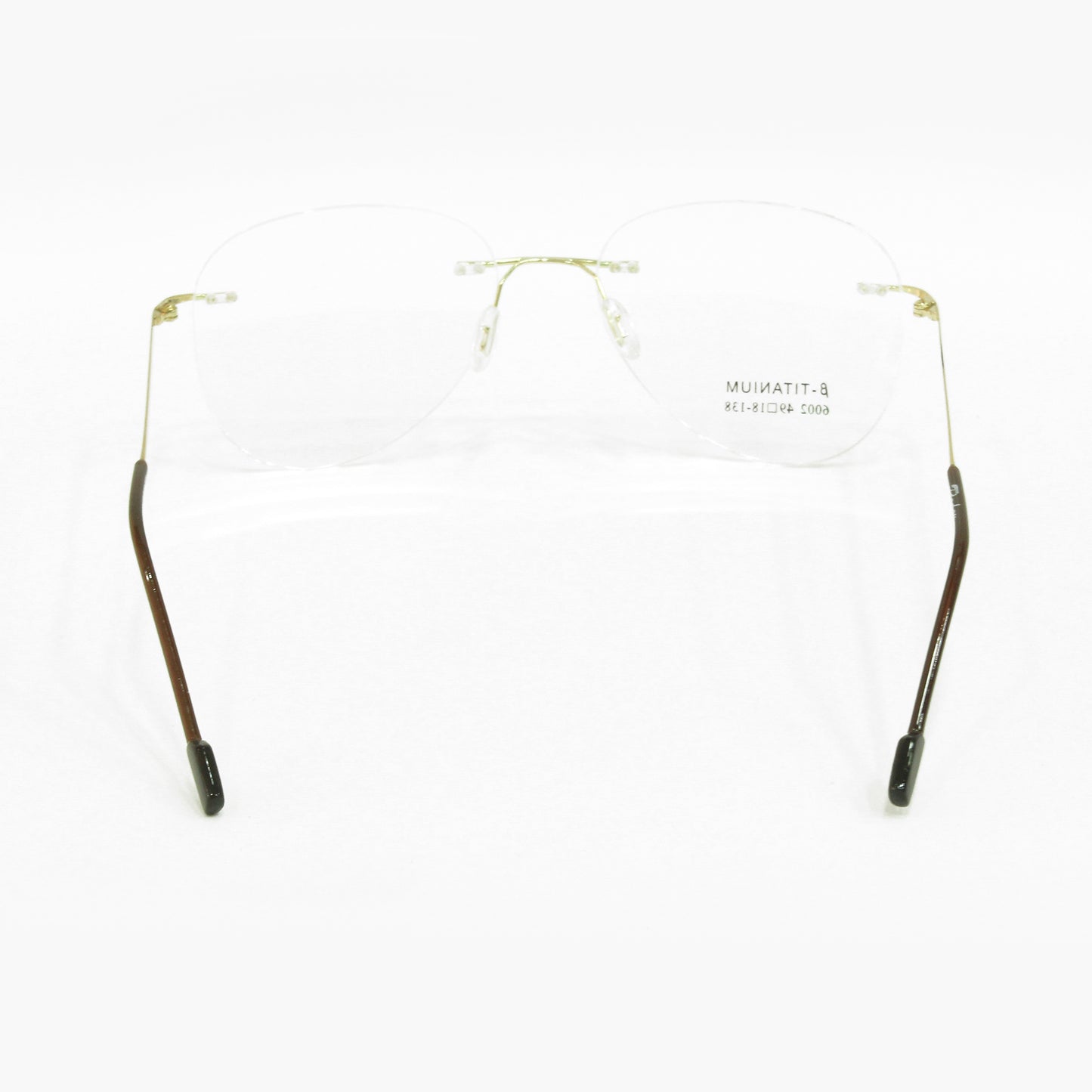 Rimless Aviator Anti Glare & Blue Cut Reading Glass For Unisex