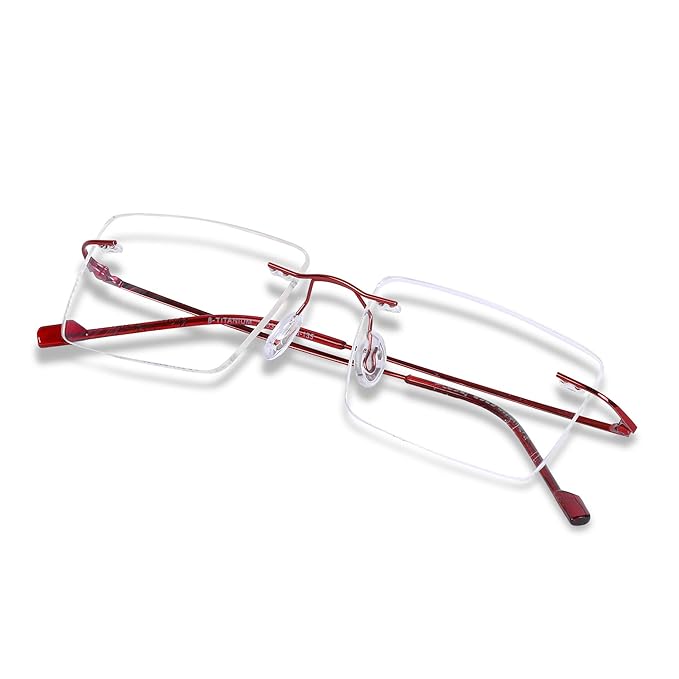 Redex Bluecut Reading Rimless Glass For Unisex