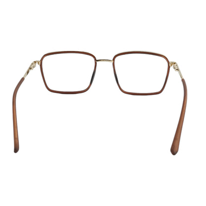 Redex Full Rim Frame Color Brown & Golden For Men & Women  (55 mm)