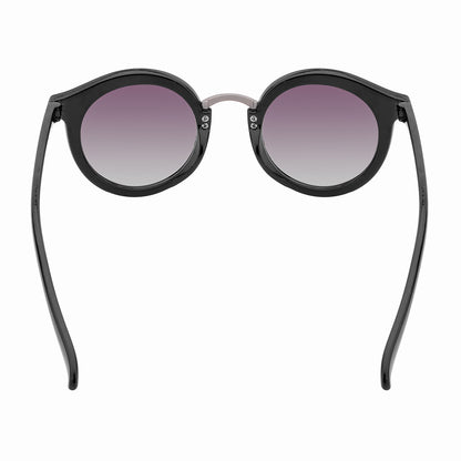 REDEX STYLISH ROUND UNISEX BLACK COLOR SUNGLASS