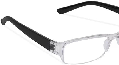 Half Rim (+1.00)  Rectangle Anti Glare & Blue Cut Reading Glass