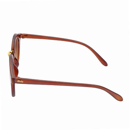 REDEX STYLISH ROUND UNISEX BROWN  COLOR SUNGLASS