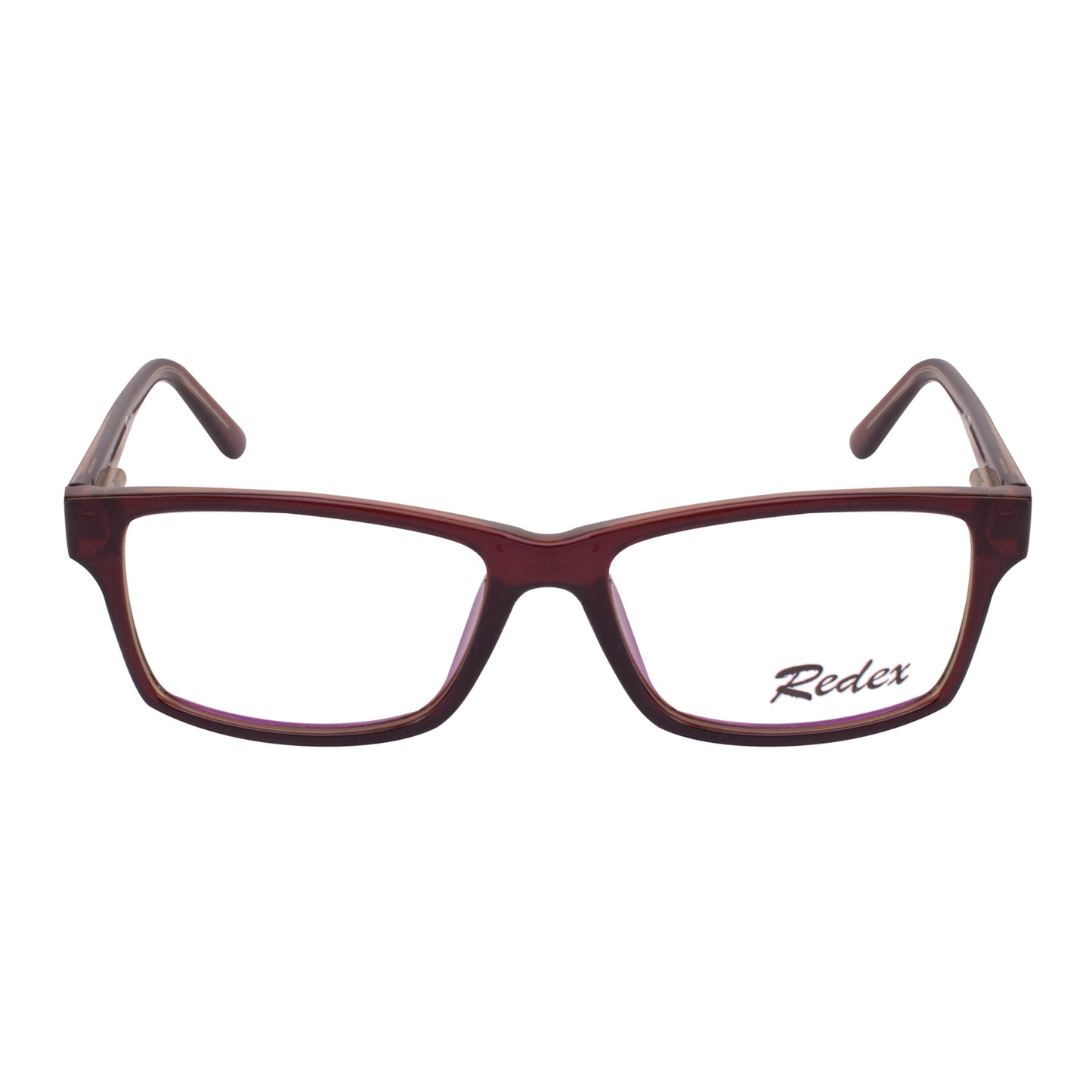 REDEX RECTANGLE  UNISEX BROWN COLOR FULL FRAME