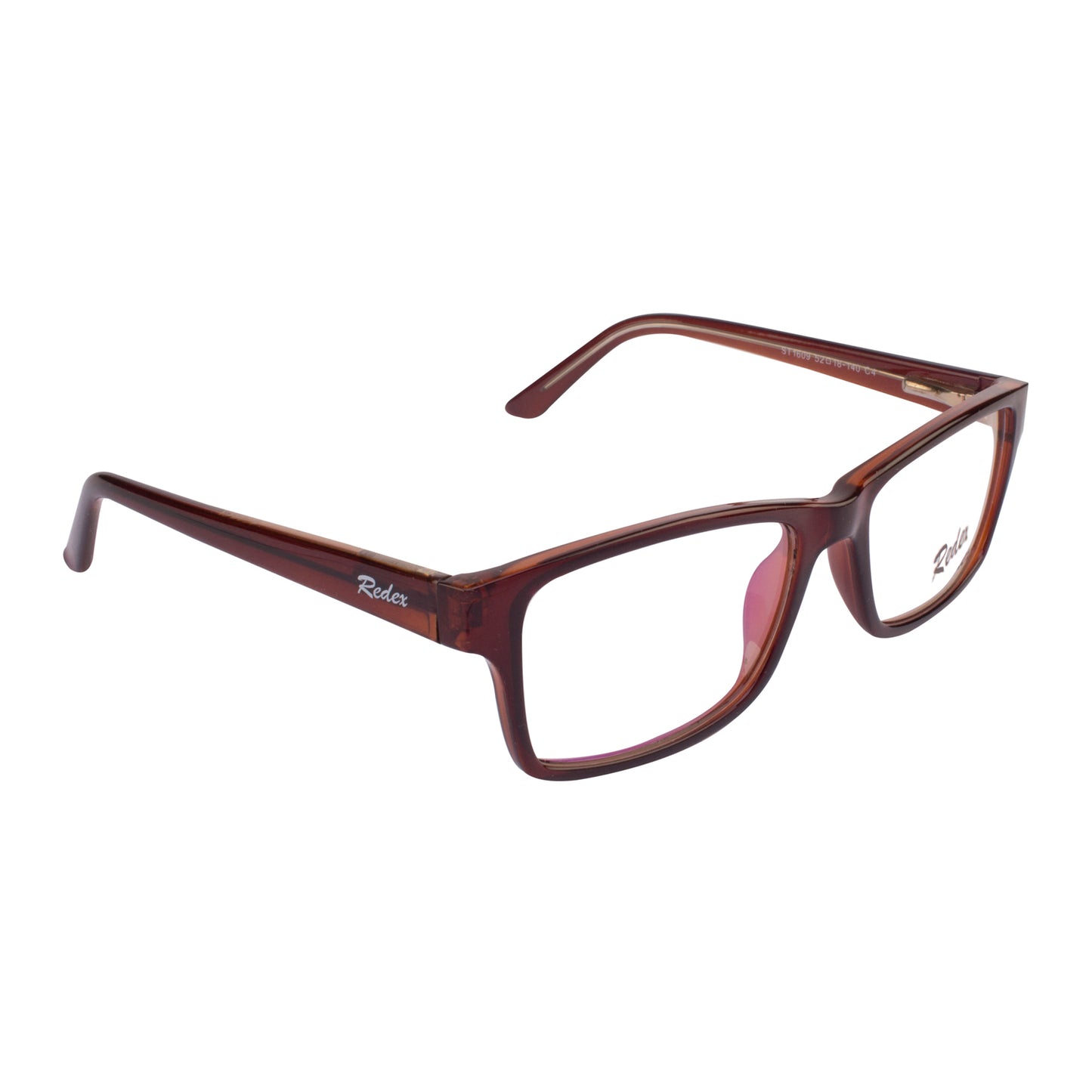 REDEX RECTANGLE  UNISEX BROWN COLOR FULL FRAME