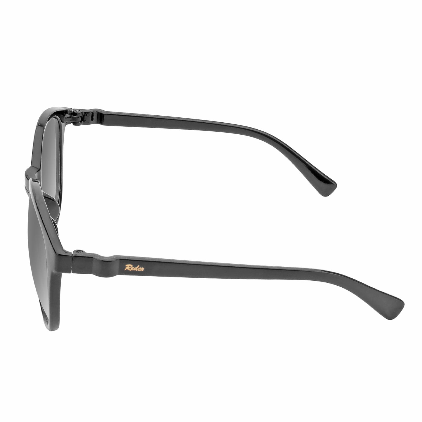 REDEX STYLISH OVERSIZED UNISEX BLACK COLOR SUNGLASS