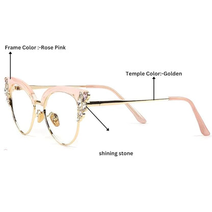 Redex Full Rim Cateye Reading Glasses For girls and  women