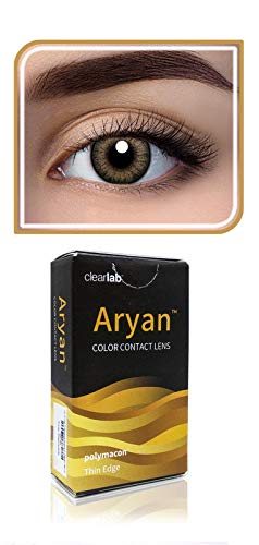 Aryan Quaterly (3 Months) Color Contact Lens (-00.00 - 10.00 Sapphire Blue)