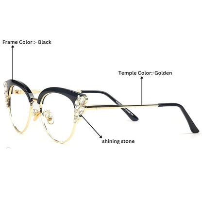 Redex Full Rim Cateye Reading Glasses For girls and  women