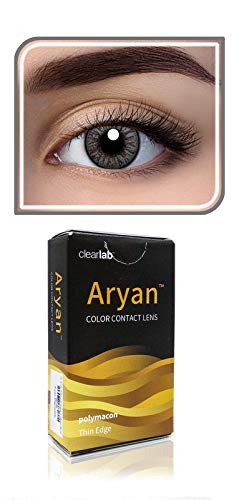 Aryan Quaterly (3 Months) Color Contact Lens (-00.00 - 10.00 Sapphire Blue)