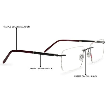 Redex Rimless Glass For Unisex