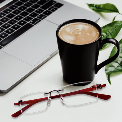 Redex  Bluecut Reading Rimless Glass For Unisex