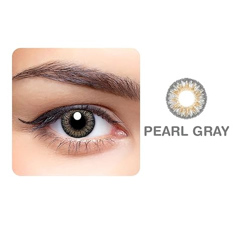 Aryan Super Premium Quarterly Disposable Color Contact lens most safest enthralling cosmetic lens for Men and Women 2 Pcs - Warm Brown (-1.75) Power