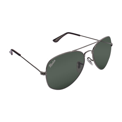 REDEX STYLISH AVIATOR UNISEX GREEN COLOR SUNGLASS