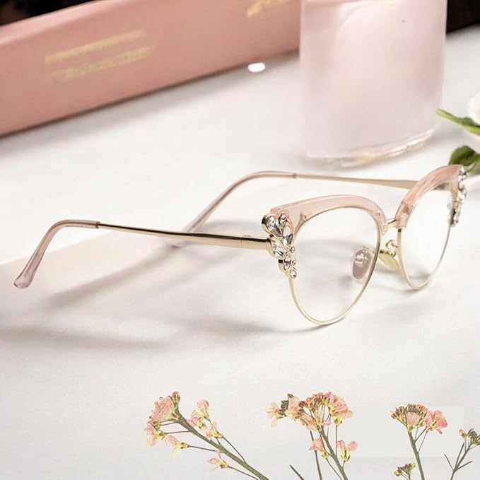 Redex Full Rim Cateye Reading Glasses For girls and  women