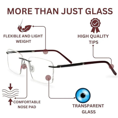 Redex Rimless Glass For Unisex
