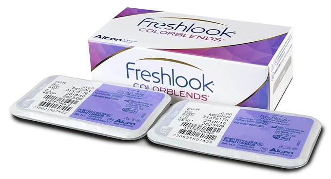 Freshlook Monthly Disposable Colour Contact Lens Plano (2 Lens Per Box) Gemstone Green