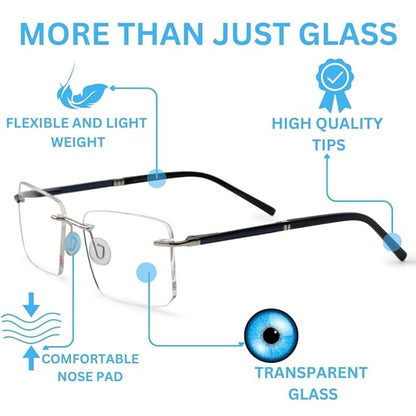 Redex Rimless Glass For Unisex