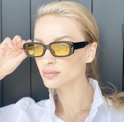 REDEX BLACK & YELLOW COLOR SUNGLASS FOR GIRLS AND WOMEN