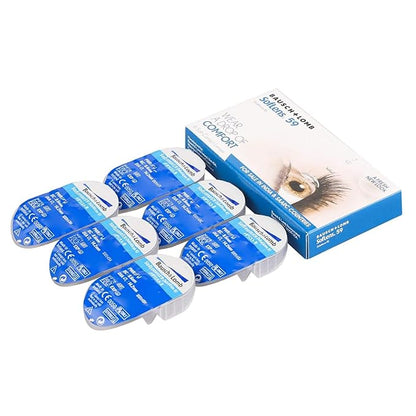 Bausch & Lomb Softlens59 Monthly Disposable Contact Lens (6 Lens Pack -00 to -5.00)