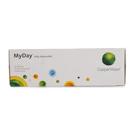 CooperVision My Day UV Spherical Daily Disposable Silicone Hydrogel Lenses (30 Lenses/Box) (power/ -0.25 to -6.00)