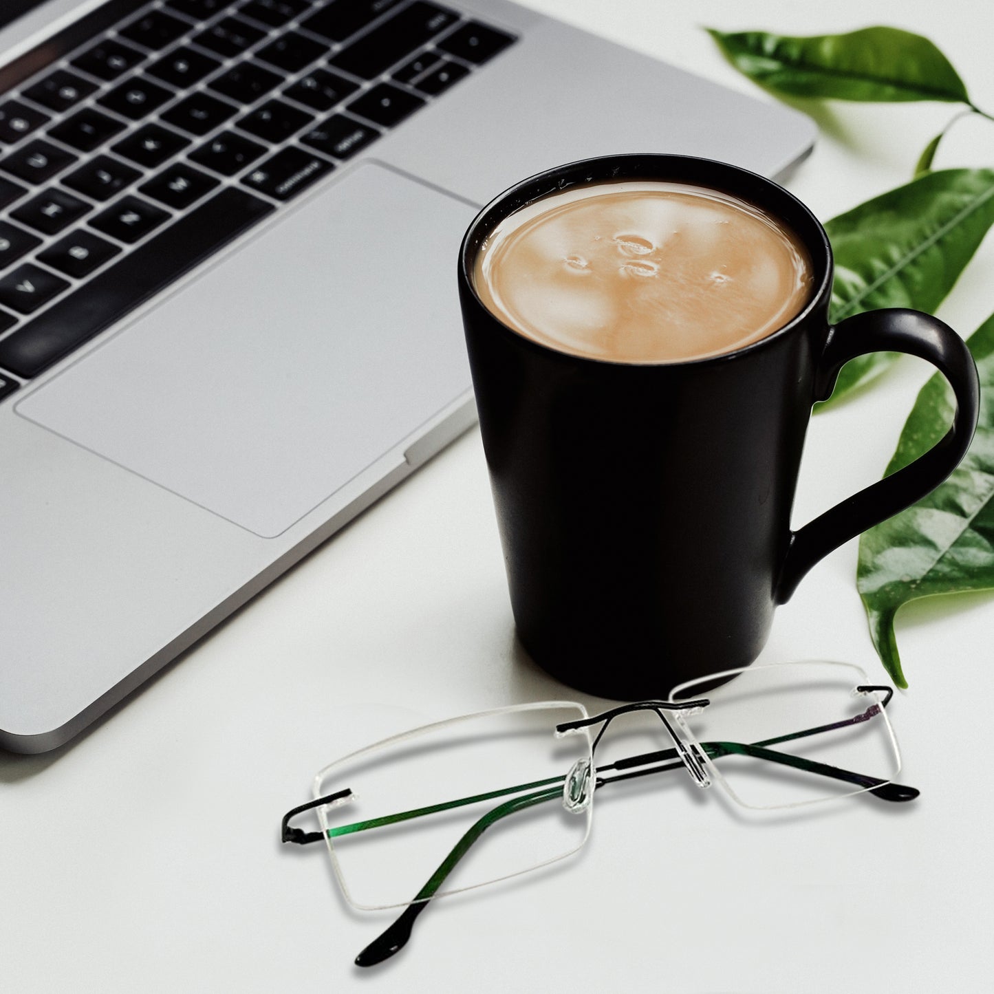 REDEX RECTUNGLAR UNISEX GREYCOLOR RIMLESS FRAME