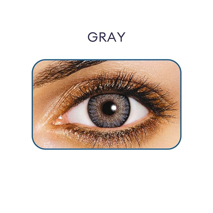 Freshlook One-Day Color - Daily Disposable Color Contact Lenses (-00.00, Hazel, Pack of 10) | From Alcon